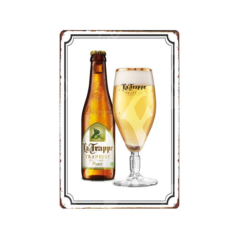 Niederländisches Bier BROUWERIJ’TIJ Vintage Metall Blechschilder Platten Für Wand Bar Pub Kunst Küche Kaffee Heimdekor 30X20CM DU-9096B