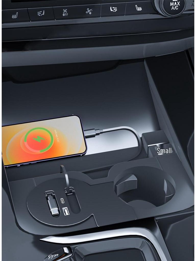 BMW X3/X4/IX3 Type-C Fast Charging USB Expansion Dock