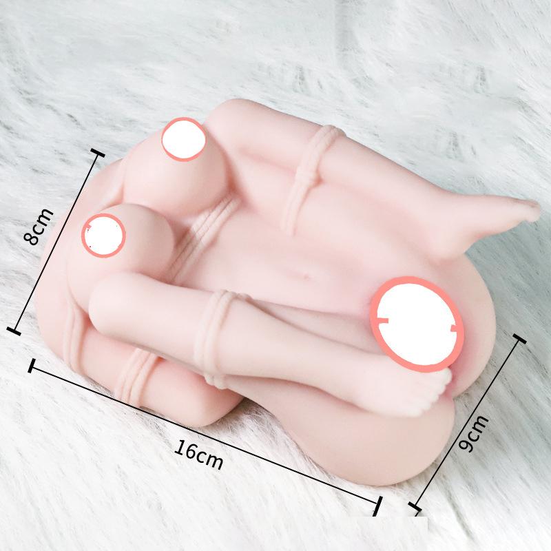 Handmade Simulation Full Body Soft Realistic Vagina+anus SM Binding Sex Doll Male Masturbator Adult Toy for Men