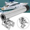 360 degrees  Rotatable Marine Boat Fishing Rod Holder Stainless Steel Mount Angling Accessory