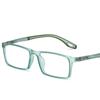 Anti Blue Light Glasses for Men Women Sports Style Square Frame Lightweight Eyeglasses for Computer Gaming Eye Strain