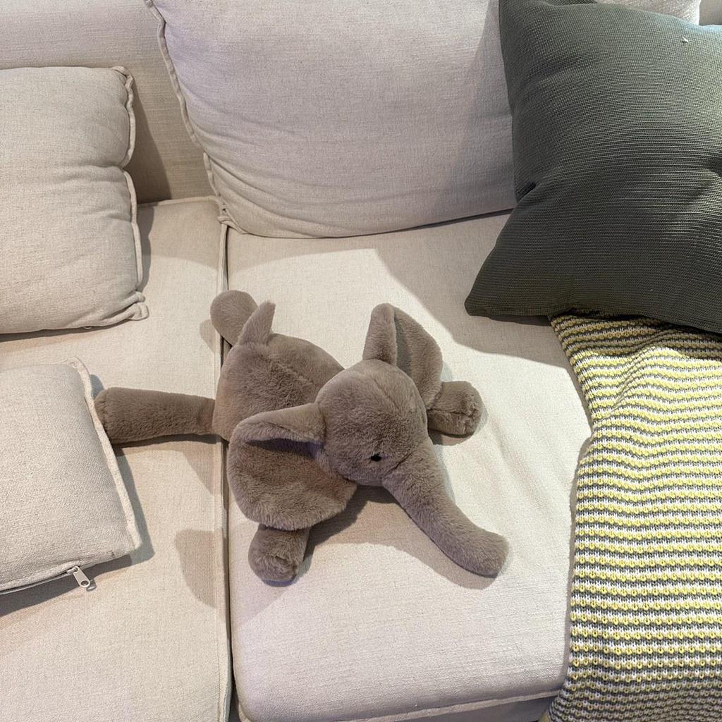 Nordic Soft Elephant Plush Toy - Comforting Companion for Children