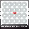 Kompatibilní pro Xiaomi X20 Pro Náhradní hlavní boční kartáč HEPA filtr Mopovací podložky Prachové sáčky Náhradní díly Příslušenství