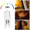 40W G9 Oven Light High Temperature Resistant Durable Halogen Bulb Lamp 350 Lumen For Refrigerators Ovens Fans 110-130V/220-240V