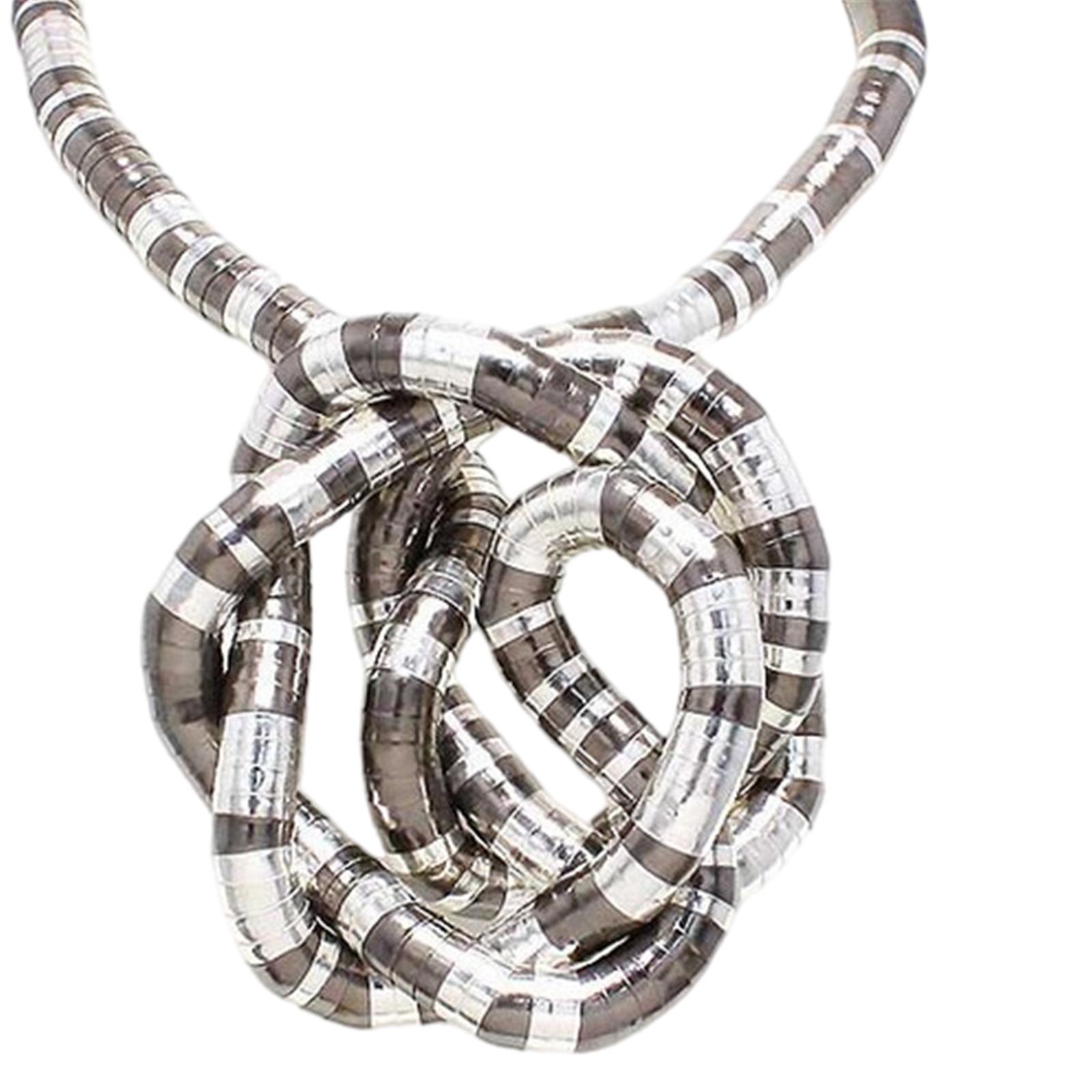 

Гибкая цепочка-косточка змеи чокер ожерелье многослойный браслет для женщин девушек модное эффектное украшение на шею 5