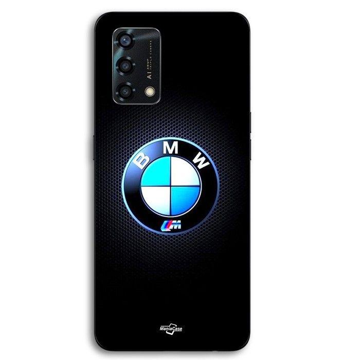Coque Pour Oppo A95 Bmw Logo M lumineux carbone Maniacase