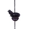 Bronze Bird Shape Drainage Chain Villa Rainwater Chain Bird Wind Chimes Iron Decoration