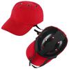Adjustable Strap Safety Hard Hat Top 6 Holes Safety Baseball Caps  Outdoor Sports