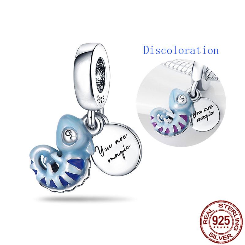 Fit Charmsoriginal Bracelets And 3Mm Bracelets Diy Chameleoncharms Beads 100%Copper Jewelry Making For Women Gift
