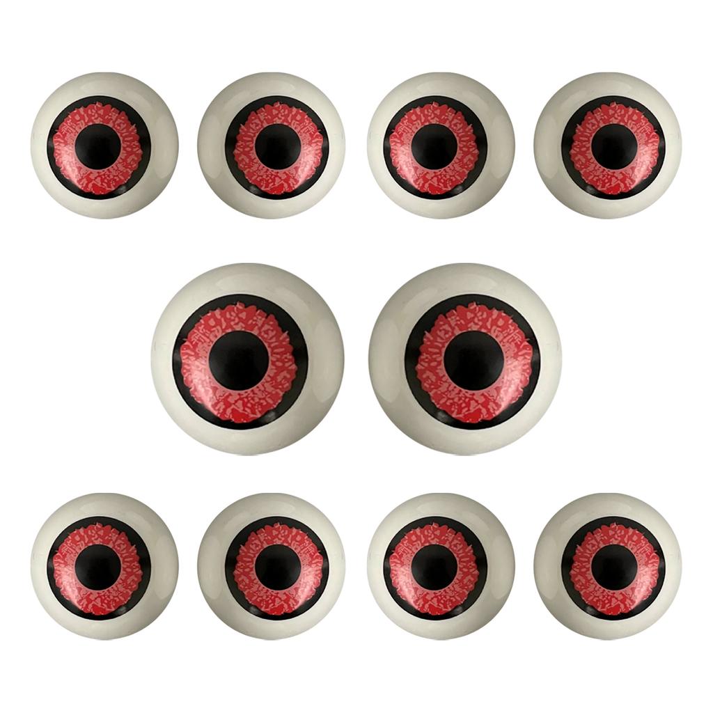 Halloween Eyes Semi-circular Bowl-shaped Hollow Eyes Bleeding Eyeballs Spoof Horror Eyeball Toys