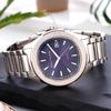 steel 3 ATM water [Mauro Gerardi] Solar-powered, all-stainless wristwatch, resistant, men's MJ053-2