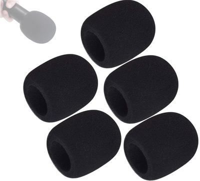 LeTradeJP Microphone Sponge Windproof Microphone Thick Sponge Microphone Windproof Noise Inner Diameter Universal Cover, High-Density Sponge, Cover,