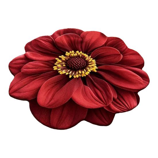 3D Visual Flower Rug Realistic Floral Floor Mat Non-Slip Absorbent Bathroom Rug for Bedroom Living Room Playroom Entrance Decor