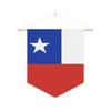 Drapeau - Chili - 30 X 45 Cm - Polyester - Recto/verso - Accessoires Inclus