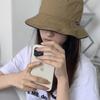 LOOKING4U On the Moment Edgeline Simple Bucket Hat C2 Brown