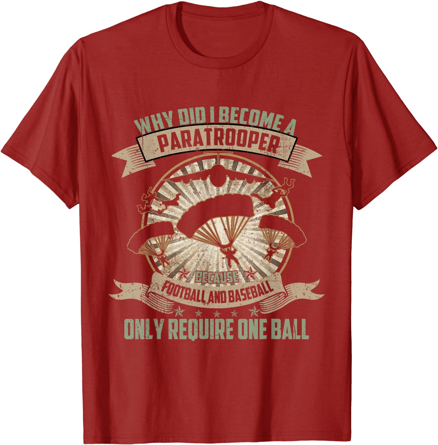 Funny 82nd 101st Airborne Paratrooper Military Men TShirt Short Casual 100 COTTON ONeck t shirts S