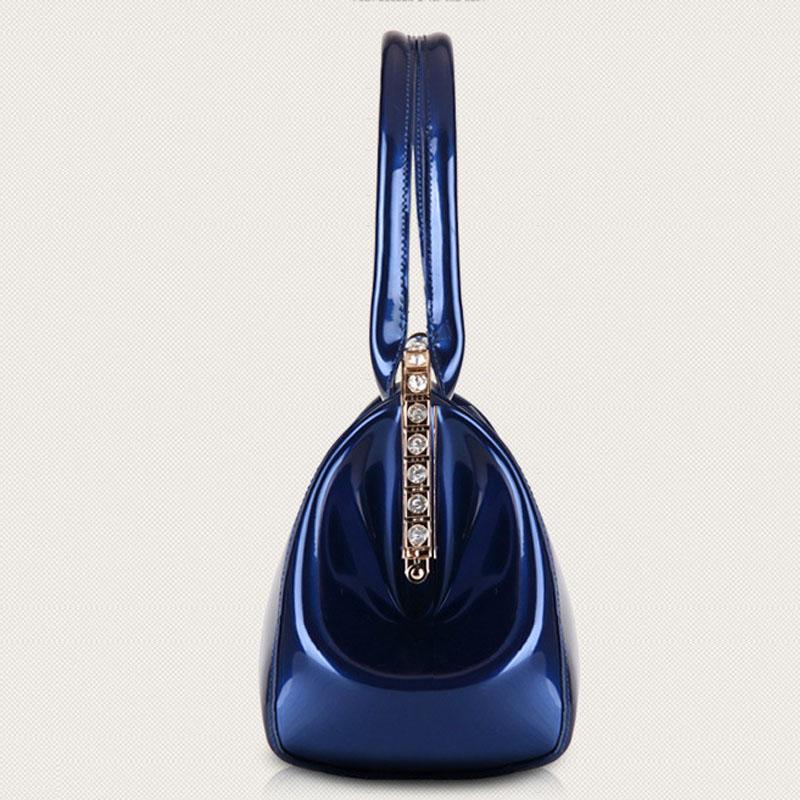 IELGY Weicher Griff, trägerlos, vertikal, quadratisch, PU, ​​einfarbig, modisch, tragbar, im europäischen und amerikanischen Stil