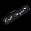 Trust In God Believe In God Rearview Mirror Stickers God Letter Stickers Are Suitable For All Kinds Of Cars And Motorcycles