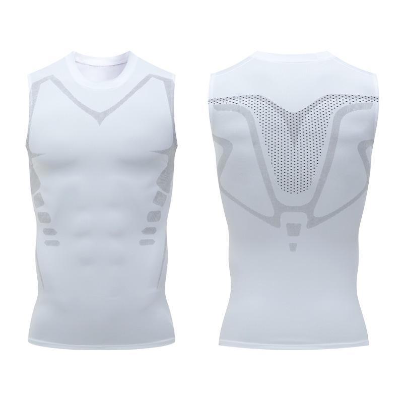 Men's Quick-Dry Sports Vest: Summer Training, Sweat-Wicking, Stretch T-Shirt for Basketball & Running