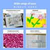 Fast Dry Glue Stick Color Jelly Solid Pen Shape Large Capacity Children Diy Journal Notebook Tool Student Office Cute Stationery