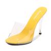 Fashion 2025 New 35-43 Sexy Super High Heels 11CM High Nightclub Transparent Sandals Sex Shoes Large Size Shoes