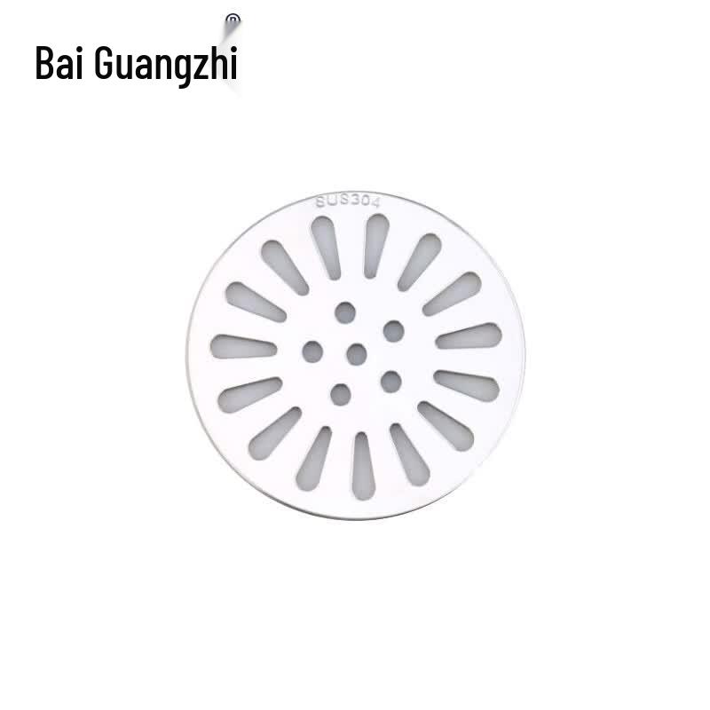 Boguangzhi 304 Stainless Steel Round Floor Drain Cover 10cm