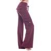 Women Cargo Pants Solid Color Multi-Pocket Loose Casual Sweatpants Solid Color Wide Leg