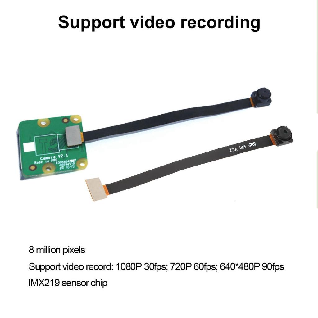 1080P HD-Kameramodul, 8 Megapixel, 77,6 Grad Sichtfeld, Kameramodul, passend für Raspberry Pi 23B+