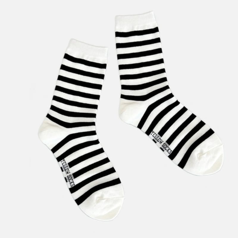 YELLOWSOCKS BONBON WHITE