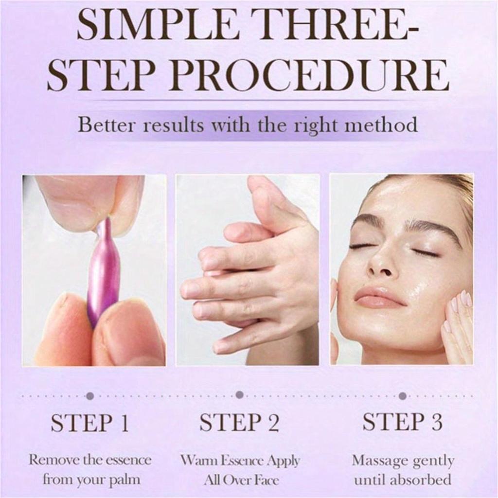 90-teiliges Set VE Rejuvenating Moisturizing Essence Gesichtskapseln - Tiefenverjüngend und revitalisierend, langanhaltend feuchtigkeitsspendend und hydratisierend