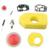 7 Piece Engine Service Kit for 3 4hp Lawn Mowers with Air Filter Bulb Governor Springs for Poulan 1110 400 7005 Models