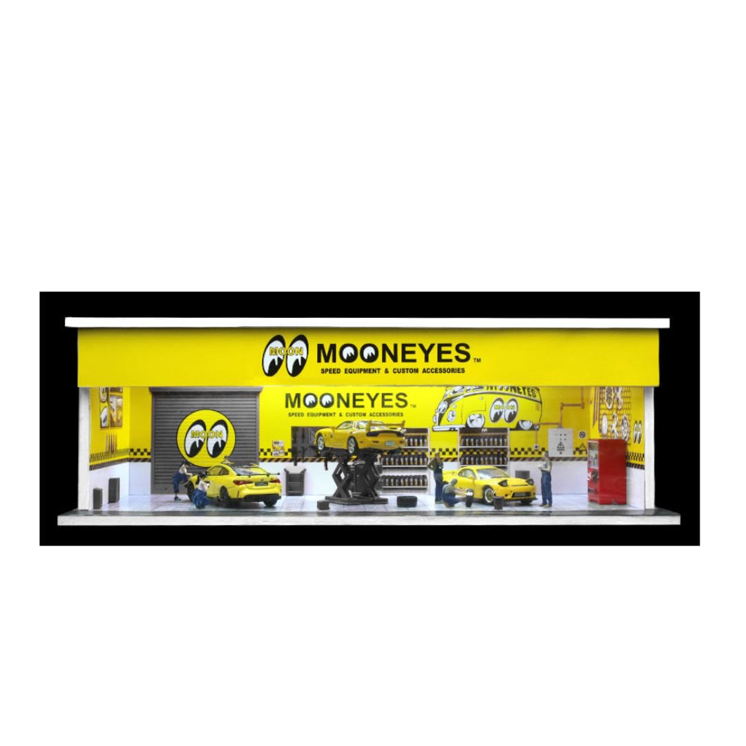 

Moreart Garage Mooneyes MO914111 Model Diorama 1/64 [Used]