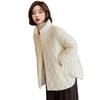 Down jacket light and thin women's winter women's clothing short white duck small fragrant wind small man Pinghu HD