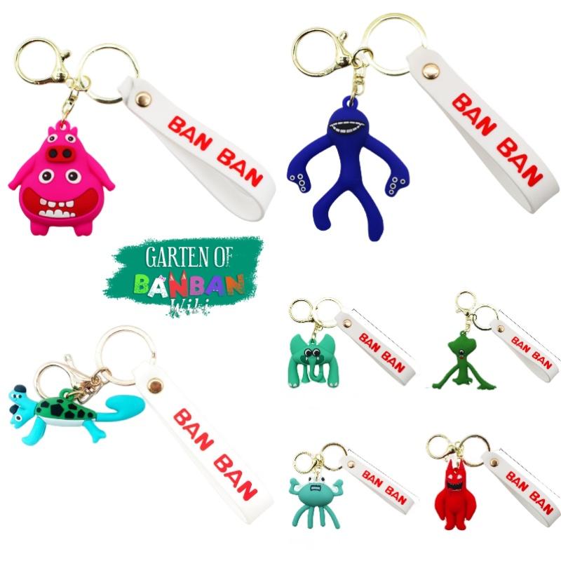 Banban Garden Keychain Cute Pvc Plush Hanging Decoration For Kindergarten