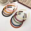 Face-washing Hair Clip, Showering and Going-out Hairpin, Matte Colorful Toothed Headband, Versatile Hair Accessory for Women