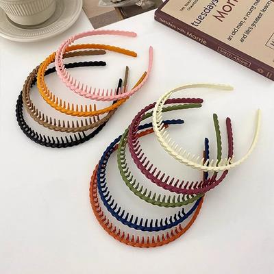 Face-washing Hair Clip, Showering and Going-out Hairpin, Matte Colorful Toothed Headband, Versatile Hair Accessory for Women
