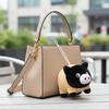 Collection Miniature Pig Plush Keychain Soft Pig Doll Throw Pillow  Children Gift