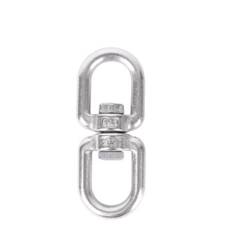Huarei 304 Stainless Steel Swivel Ring Connector Refer to Main Image