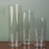Hydroponic Plants Acrylic Cylinder Vase Transparent Fresh Flowers Decorative Bottles For Wedding Dining Table Centerpieces
