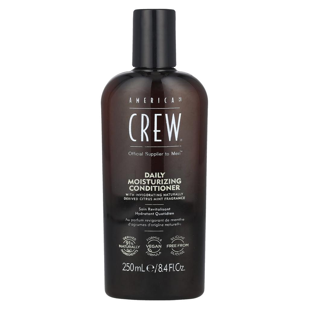AMERICAN CREW Daily Moisturizing Conditioner, Citrus Mint, 8.4 Fl Oz (250 Ml)