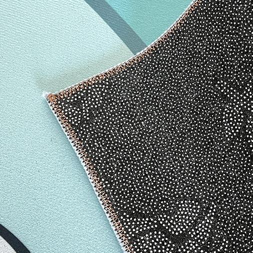 Dywan Do Salonu Odporny na Plamy Łatwy w Pielęgnacji Mata pod Stolik Kawowy Chłodniejsza Mata Antypoślizgowa Dywan