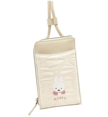 Quilted Series Shoulder Pouch Miffy