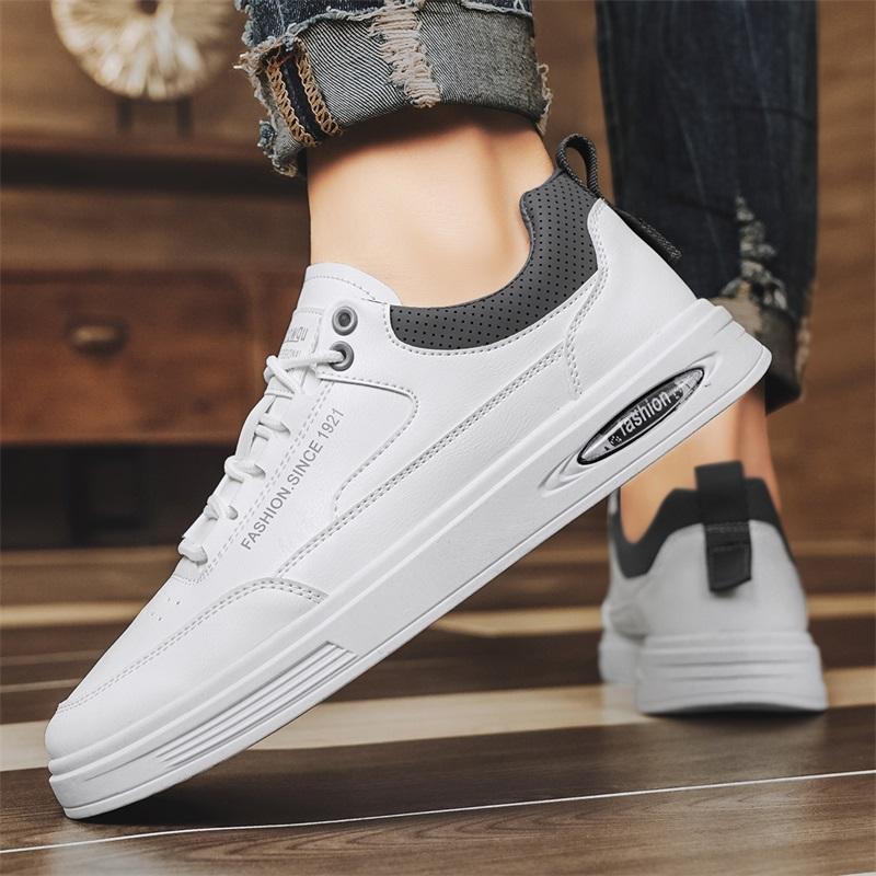 Fashion Platform Men Casual Sneakers Outdoor White Runing Shoes Breathable Mens Sport Shoes Light Walking Shoes Tennis Shoes