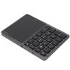 2 In 1 Wireless Number Pad Touchpad 22 Keys Wireless BT4.2 2.4G Type C Charging 500mAh Battery Numeric Keypad