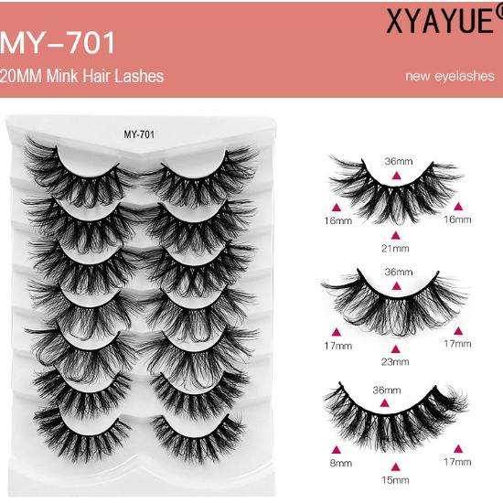 7 Pairs  Lashes Mink Individual Lashes Magnetic Lashes Lashes Extension Lashes That Look Like Extensions Lashes Extension Hk  Lashes Natural Look