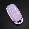 3 Buttons Tpu Shell Fob Car Key Case Full Cover For Hyundai Santa I30 Ix35 Encino Kona Solaris Azera Grandeur Elantra Accent Fe