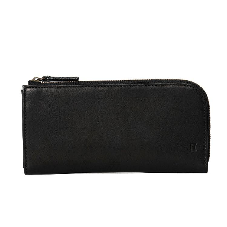 Tryon Official Original Baseball Glove Long Genuine Made in Large with Coin and Black Manufacturer's L-Zipper Wallet, Leather, Japan, Capacity, Purse,