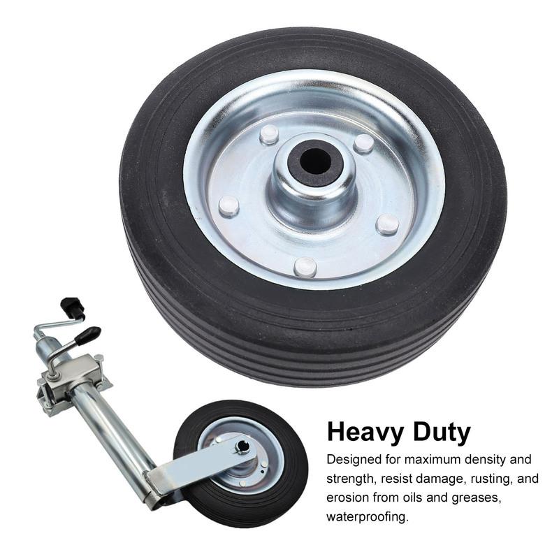 Trailer Jack Wheel Trailer Jack Wheel 6 Inch 43mm Rim 1100lbs Load Capacity Waterproofing Trailer Jack Wheel Replacement