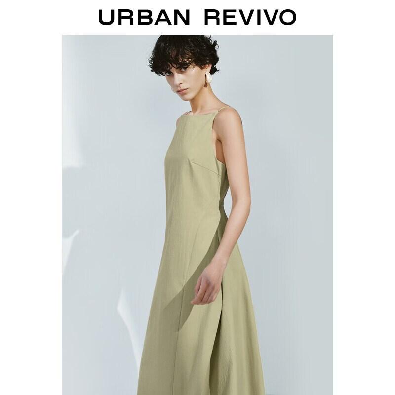 UR2026 Women's Boat Neck Commuter Dress