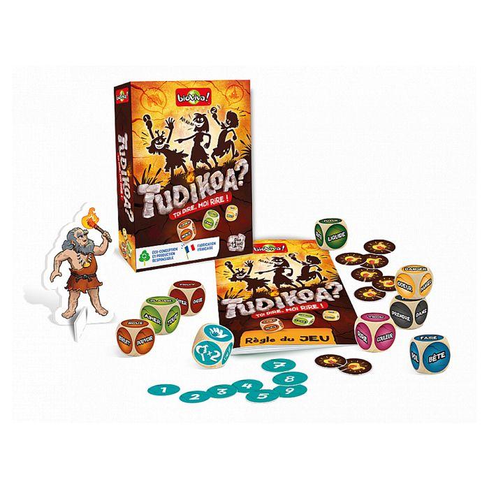 Jeu de société - BIOVIVA - Bioviva Cro Magnon Tudikoa Multicolore - 2 joueurs ou plus - Mixte - Enfant